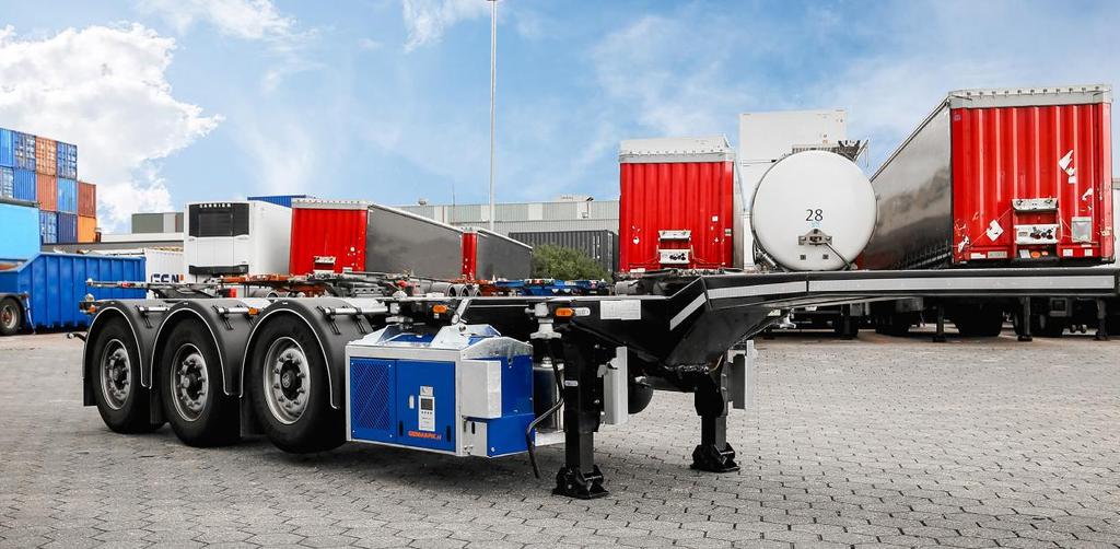 Modular MS5 KONSTRUKCE PRO FLEXIBILNÍ PODVOZKY Modular je navržen pro flexibilní podvozek a je umístěn na levé nebo pravé straně podvozku (v závisosti na