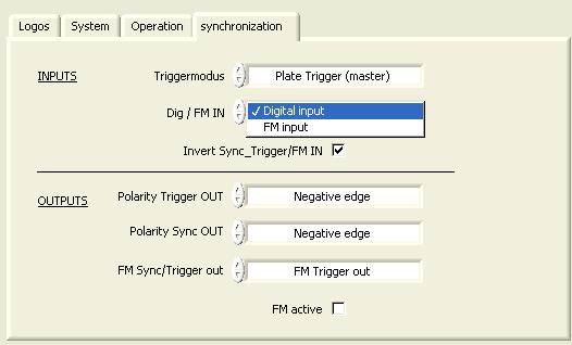 Vstup typu DIG/FM (DIG/FM In) Pro použití systému v režimu slave, je velmi důležité rozhodnout, jaký typ signálu bude použít pro spouštění nebo synchronizaci.