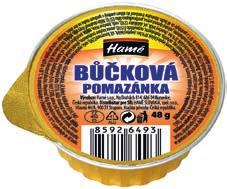 mix ořechů 100 g Broskve 415 g (pevný podíl 240 g)