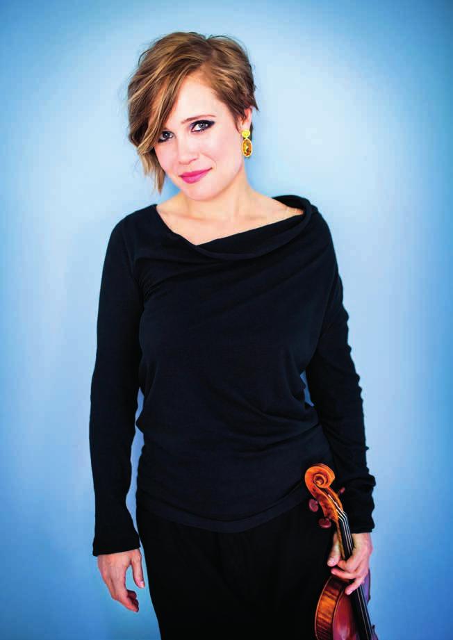 LEILA JOSEFOWICZ sólistka řady Premium Před časem byla oslavována jako zázračné dítě, dnes patří k nejvýraznějším houslistům své generace. S vášnivým nábojem a nadšením hledá a studuje nové skladby.