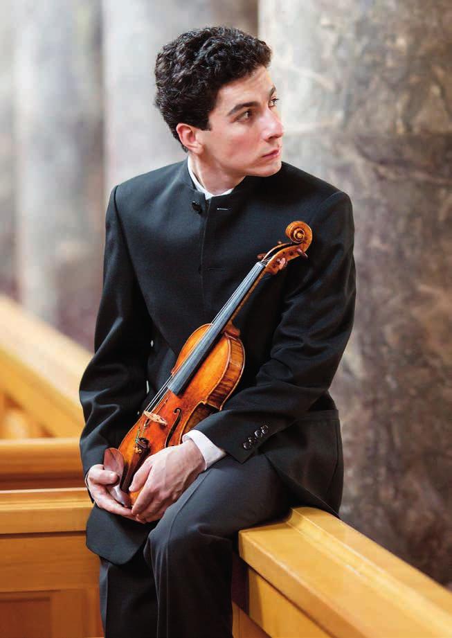 SERGEJ CHAČATRJAN HRAJE BRAHMSE 4 7. 4. 2020 19.30 hodin Johannes Brahms: Koncert pro housle a orchestr D dur, op. 77 Anton Webern: Symfonie, op. 21 Ludwig van Beethoven: Symfonie č. 1 C dur, op.