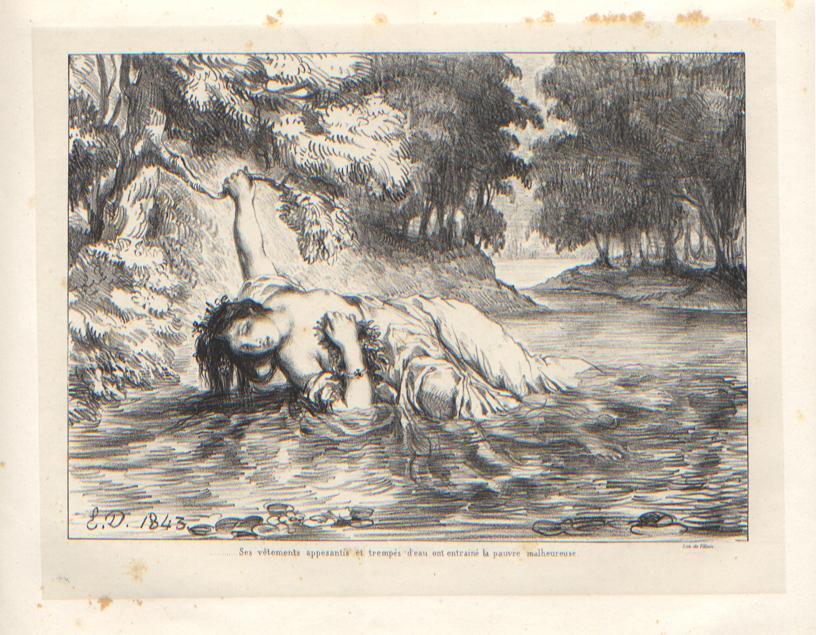 [13] Eugène Delacroix, Oféliina