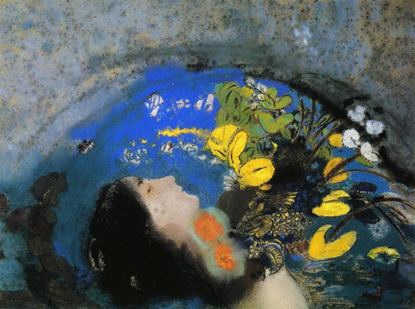 [30] Odilon Redon, Ofélie, 1900