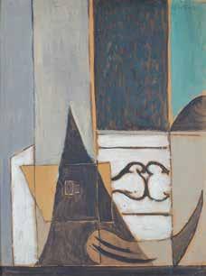 (olej, plátno, 139 x 115,5 cm), Karel Uhlík, Starý ruský hřbitov (olej, plátno, 60 x 70 cm, Ladislav Karoušek, Mahanuwerw, 1966 (olej, plátno, 115 x 80 cm).