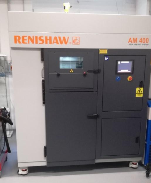 Obr. 4 Zařízení Renishaw AM 400 s technologií Laser