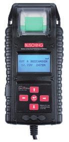 890,- Tester baterií Umožňuje testování všech 12 V akumulátorů Test baterie řízený