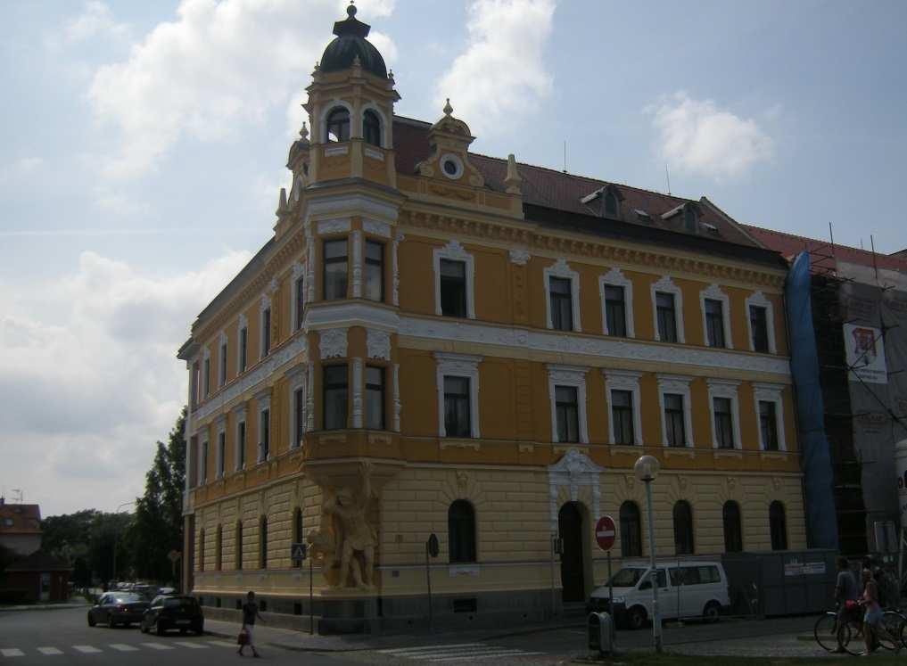 fasády domu č. p.