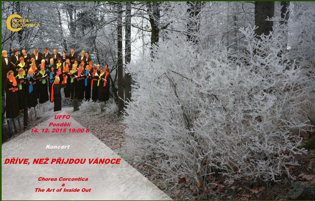 koncertu pořádaného 14. 12. 2015.