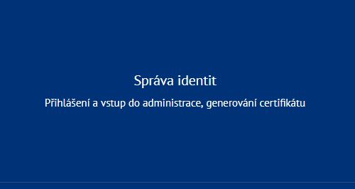 Zdravotnícké zařízení Přihlášení do systému EI Na portálu pristupy.sukl.cz klikněte na Správa přístupů.