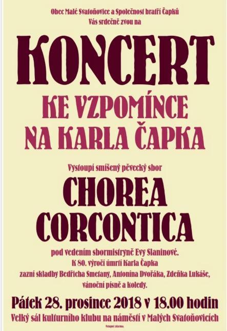 Vzpomínka na Karla Čapka 28.12.