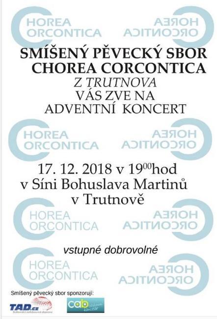 Adventní koncert v Pilníkově 15.12.