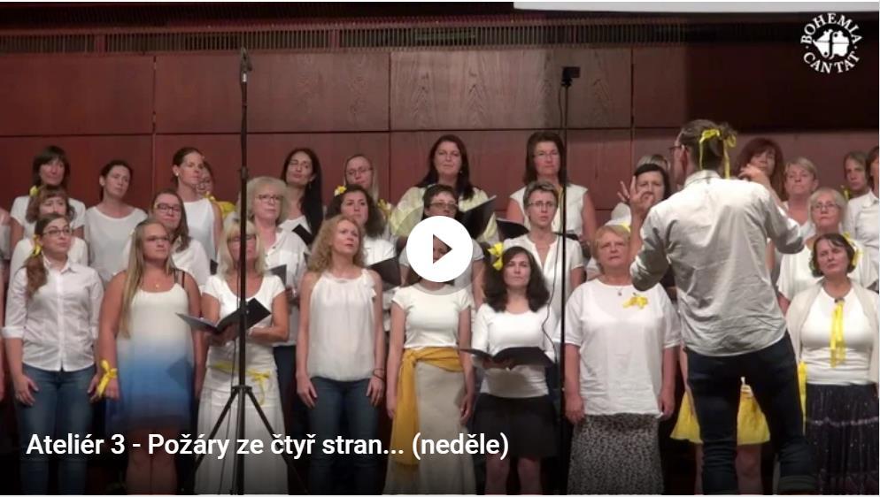 Vzpomínka na Bohemia Cantat 2018 Ještě jedna vzpomínka na setkání zážitkového zpívání z Liberce Bohemia Cantat 2018. https://www.youtube.com/watch?v=gthq-yzp5-8&feature=youtu.