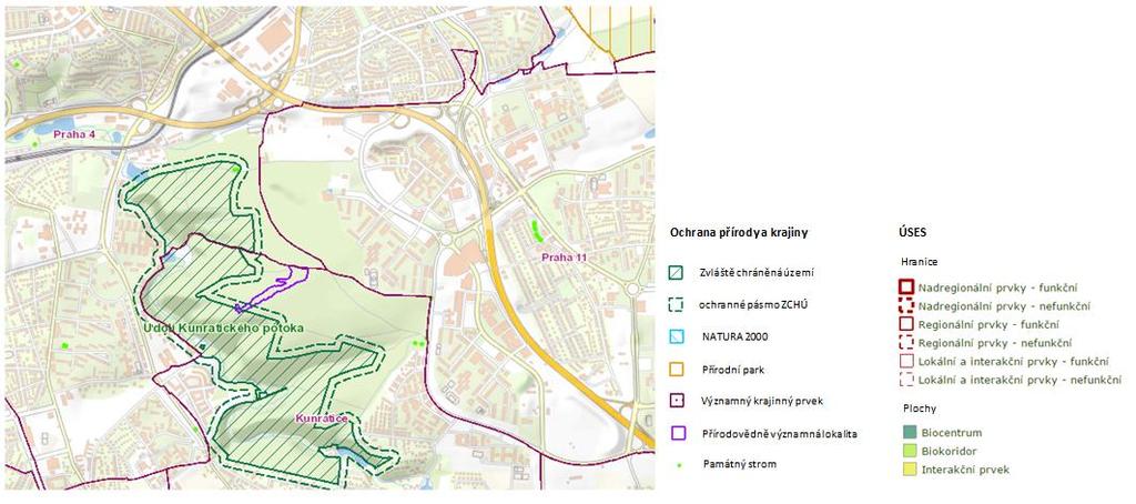 Z hlediska vlivu na zeleň bude nejvýznamnějším dotčením odstranění stávajících dřevin v místě výstavby.