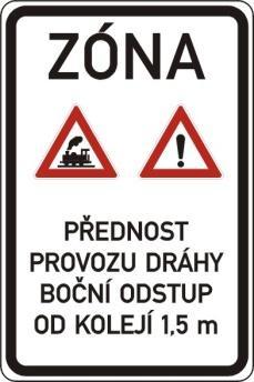 IP 25a se umísťuje na začátku zóny s dopravním omezením na všech pozemních komunikacích ústících do dané oblasti. 9.2.5.48 Konec zóny s dopravním omezením (č. IP 25b) Značkou č.