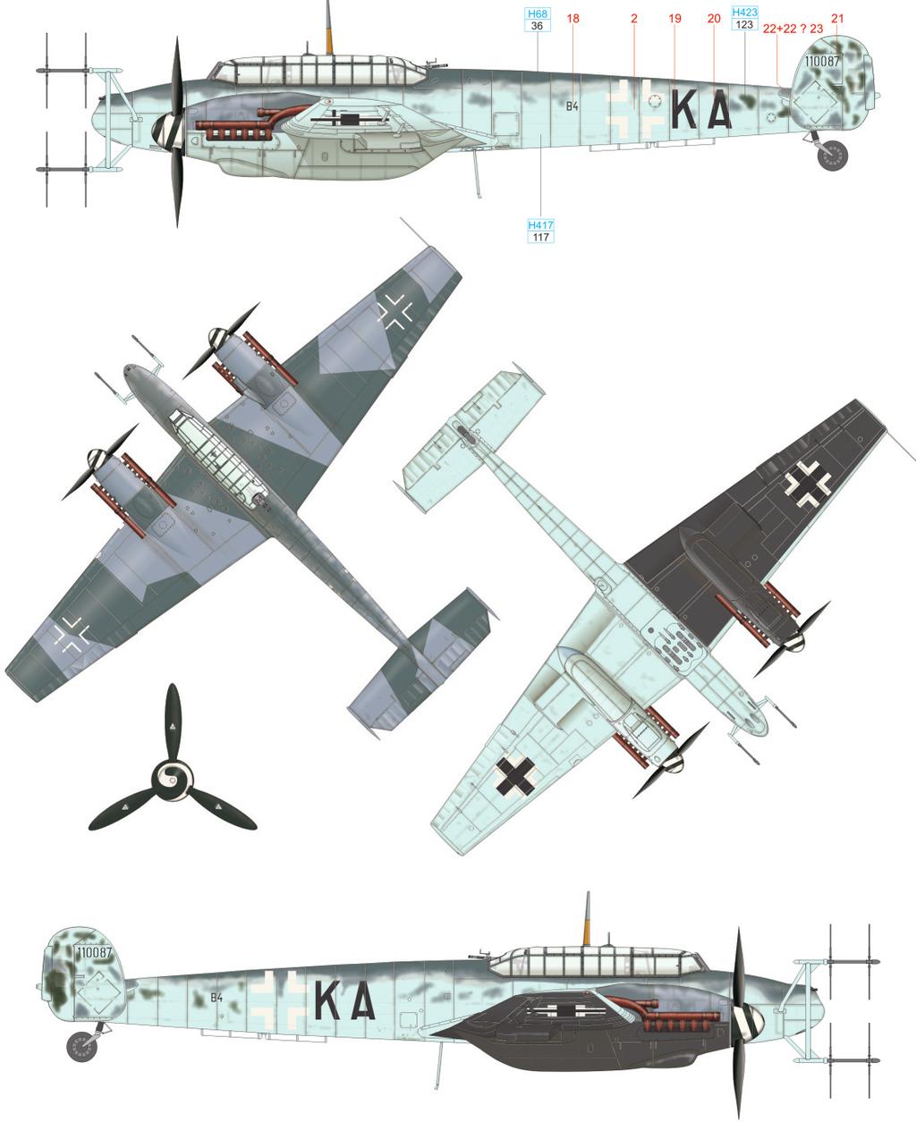 D Wr.r. 0087, 4./JG, Kjevik, orsko, 945 Jednotka 4./JG vznikla v bøeznu 945 pøejmenováním achtjagdstaffel orwegen, útvaru, který pùsobil samostatnì v oblasti orska.