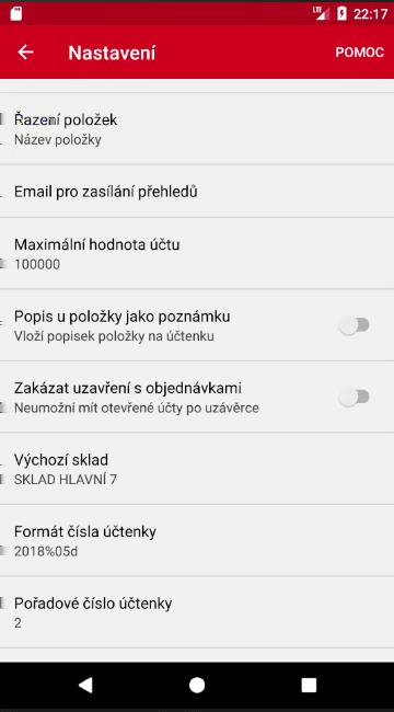 Funkce sdílených skladů je