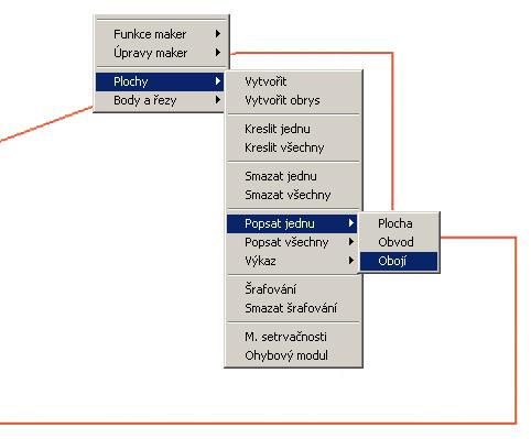 ZEICON funkce ploch Funkce ploch popis s obsahem a obvodem plochy výpočet