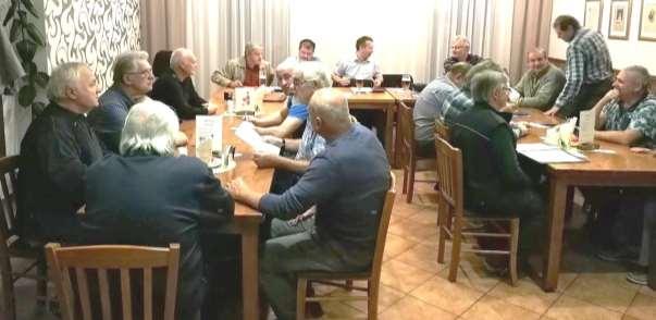 V průběhu VČS bylo odsouhlaseno: zajištění klubového účtu u Poštovní spořitelny podpisové právo př. Klimeš a Pecka převedení odznaků atd.