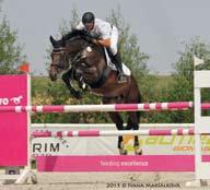 ) let skákal parkury do stupně TT 160cm. Vrcholem bylo jeho umístění na GP CSIO Poděbrady 2002, kde se stal nejlepším českým koněm. Jeho stálými jezdci byli MVDr. Vít Holý a David Fialka.