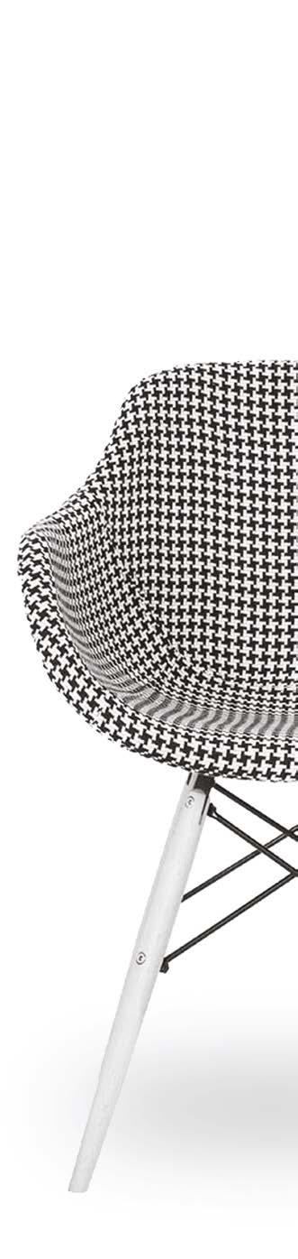 85 Moderní design a linie charakterizuje kolekci židlí PERFECT.