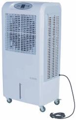 VENTILÁTORY Ochlazují vzduch s využitím jednoduchého a přirozeného procesu odpařování vody a jsou šetrné k životnímu prostředí a velmi energeticky úsporné. Tato metoda spotřebovává až o 80% méně el.