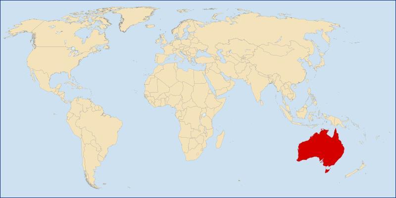 Zabírá 5 % světové souše (7,7 mil km 2 ).