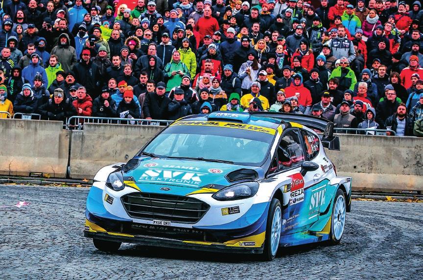 Text: Tomáš Plachý / foto: František Dušek, Josef Petrů XXIII. Tipcars Pražský rallysprint 2017 1. Dohnal Ernst Ford Fiesta WRC 2. Grzyb Poradzisz PL - Škoda Fabia R5 + 23,1 3.