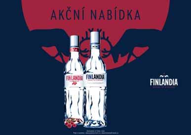 DPH FINLANDIA CRANBERRY, ČIRÁ 37,5% 1 l x 12 ks 53545