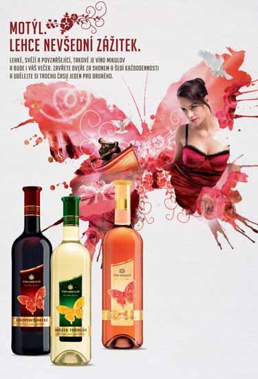 VÍNO MIKULOV CHARDONNAY kód: 56203, TRAMÍN ČERVENÝ