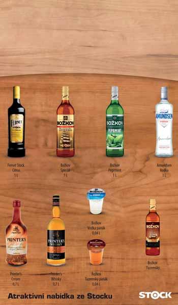 DPH FERNET STOCK 40% 0,5 l x 15 ks kód: 53065 95,- 114,95 vč.