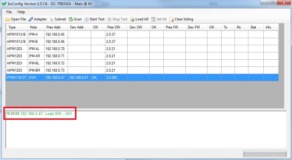 zvolte Load SW. Obr. 59 - Loading SW Obr.