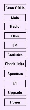 Data Not c Přes rádio běží pouze služební kanál bez uživatelských dat. Pole pro zadání IP adresy a hesla pro komunikaci se zařízením. Heslo pro čtení/zápis se nastavuje na stránce IP.