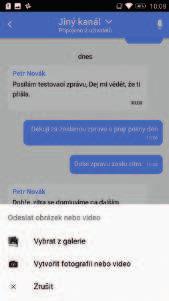 Se všemi členy týmu ihned komunikujete, sdílíte fotky či videa. K.O.S. se skládá ze dvou nosných pilířů: Mobilní aplikace: snadno ji nainstalujete do jakéhokoliv podporovaného zařízení a tím získáte