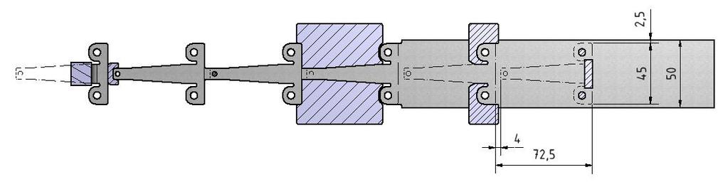 Výpočet délky kroku K 45 8,2 24 61,2 mm Návrh výrobního postupu varianta 2 Pro návrh koncepce nástroje je uvažováno použití materiálu ve svitku a podávacího zařízení.