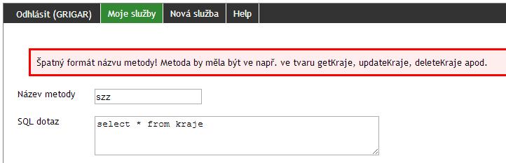 6: Špatně pojmenovaná metoda. H.