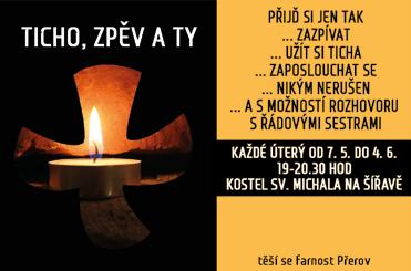 Sedm přerovských duchovních památek a jeden kostel v Penčicích si budou moci lidé prohlédnout v pátek 24. května.