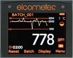Přístroj umožňuje přenos dat přes USB a Bluetooth do softwaru ElcoMaster TM 2.0.