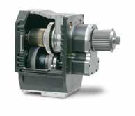 Postaveno pro vysoký krouticí moment Tato dvourychlostní převodovka Haas je standardní výbavou modelů ST-40, ST-40L, ST-30 Big Bore a ST 30Y Big Bore.