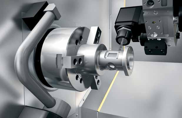 Soustružnická centra Haas se schopnostmi osy Y Výbava modelu ST-20Y Maximální kapacita 305 x 533 mm Pojezd osy Y ±51 mm Poháněné nástroje s osou C Vřeteno 4 000 ot./min.