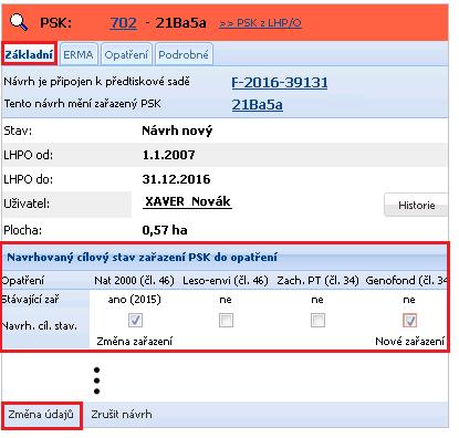 návrh PSK