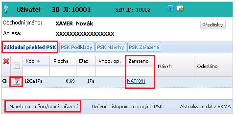 Aplikace flpis na základě propojení na IS ERMA označuje ty PSK zařazené do opatření GEN, u kterých se nepodařilo dohledat žádnou platnou uznanou jednotku.