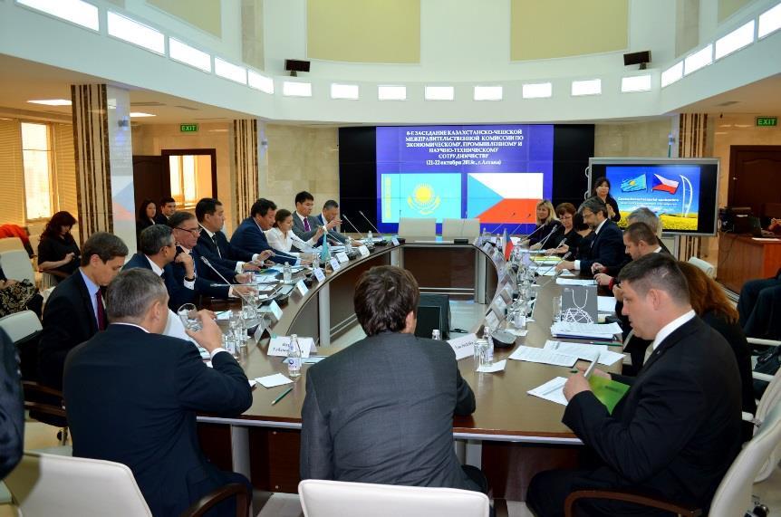 Česko-kazachstánská Mezivládní komise (MVK) Ustavena v roce 2005 na základě čl.
