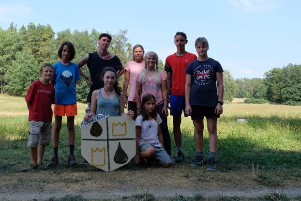 Burgobijci (šedí) Natálka Dubišarová Jirka Blaha Adam Princ Hedvika