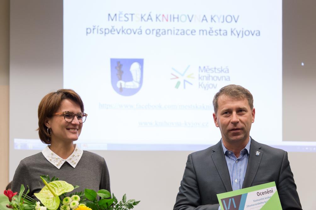 Kategorie 10 001 obyvatel a více Městská knihovna Kyjov, příspěvková organizace města Kyjova Ředitelka Knihovny: Mgr.