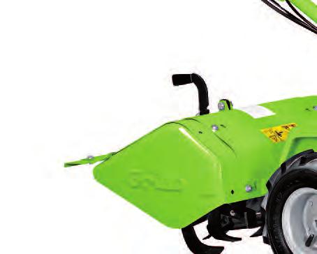 G 52 je kompaktní jednonápravový traktor s otočnými řídítky