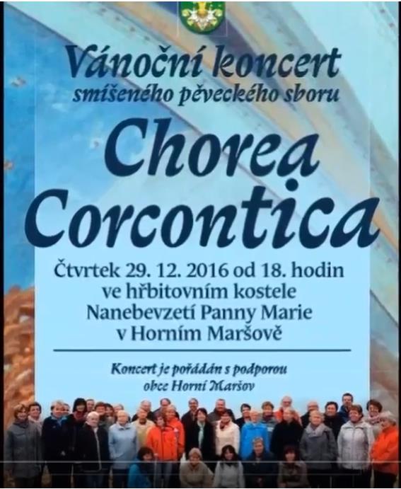 Vánoční zpívání 29.12. 2016 Horní Maršov https://www.youtube.