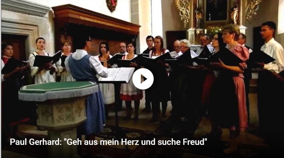 Zpěvník německých písniček (Který nám poslali naši přátelé z Lochfeldenu) Chorbuch Unsere Volkslieder Prozatím několik odkazů na you tube, postupně to doplníme Písničky jsou v takovém pořadí jako