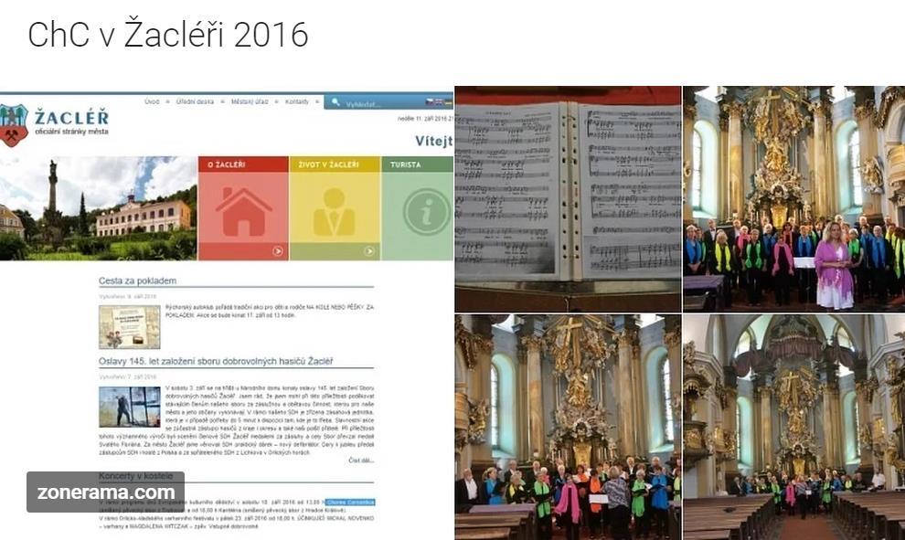 Dny Evropského kulturního dědictví pořádaného 10.9. 2016 Vkládám odkaz na foto z koncertu k akci Dny Evropského kulturního dědictví pořádaného 10.9. 2016 Žacléři v kostele Nejsvětější Trojice.