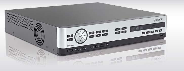 Digitální videorekordéry Digitální videorekordéry (DVR) společnosti Bosch jsou dodávány ve velikostech pro 4, 8 a 16 kamer.