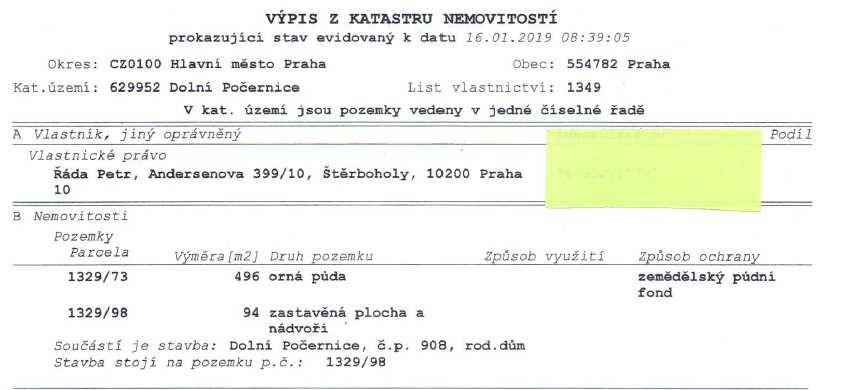 v KN V -78270/2014-101 Kupní smlouva z 13.11.